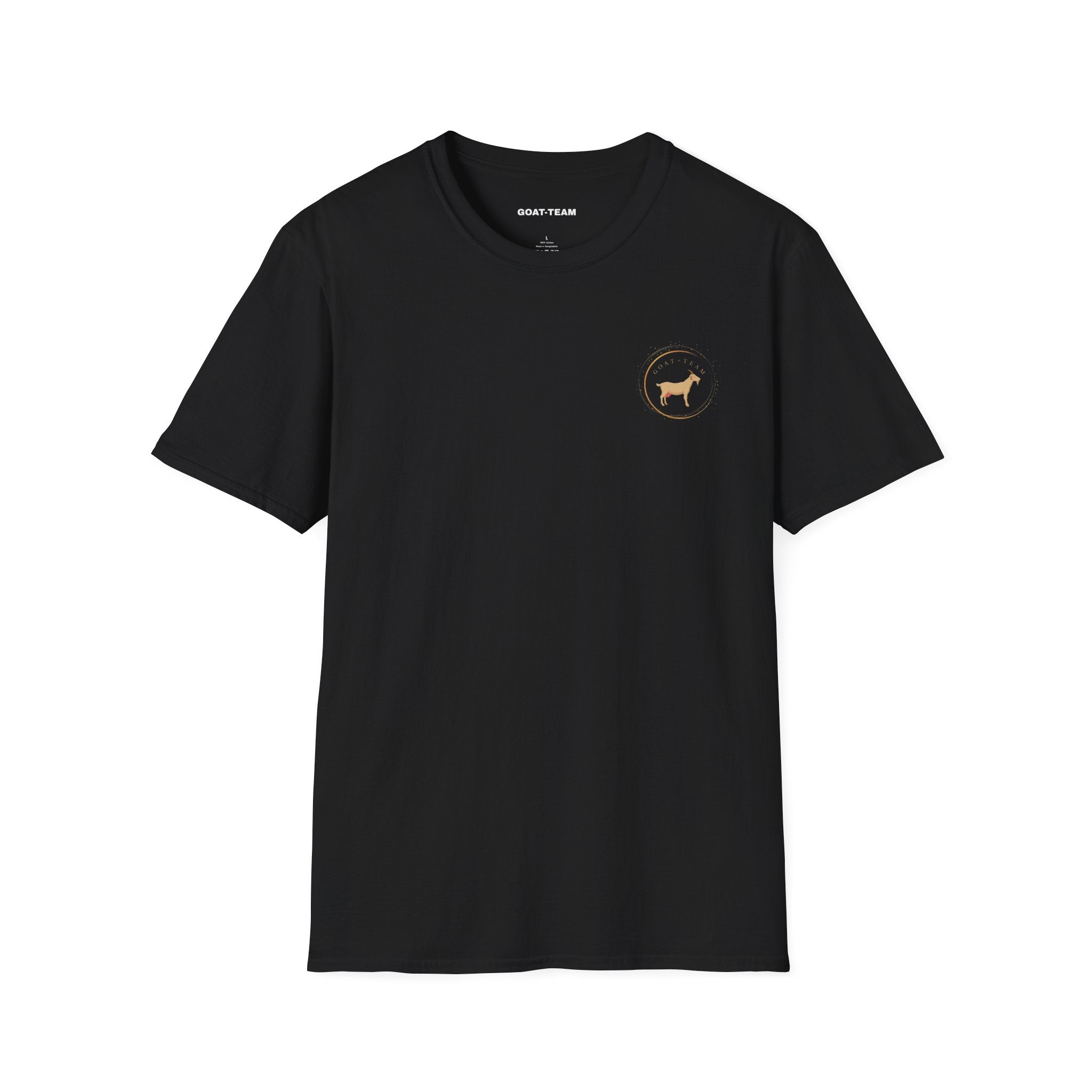 GOAT-TEAM Team Signature T-Shirt - Black Graphic Tee