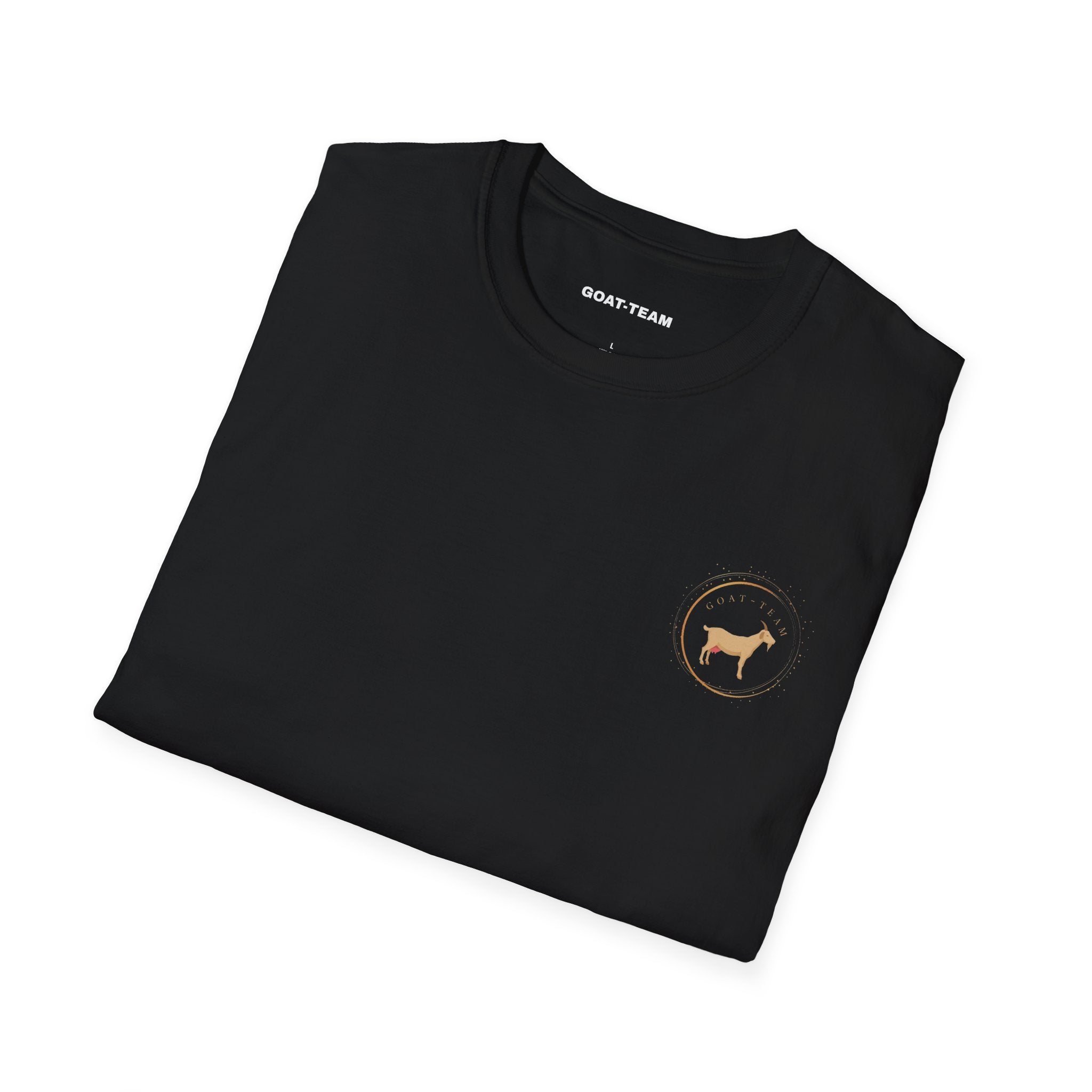 GOAT-TEAM Team Signature T-Shirt - Black Graphic Tee