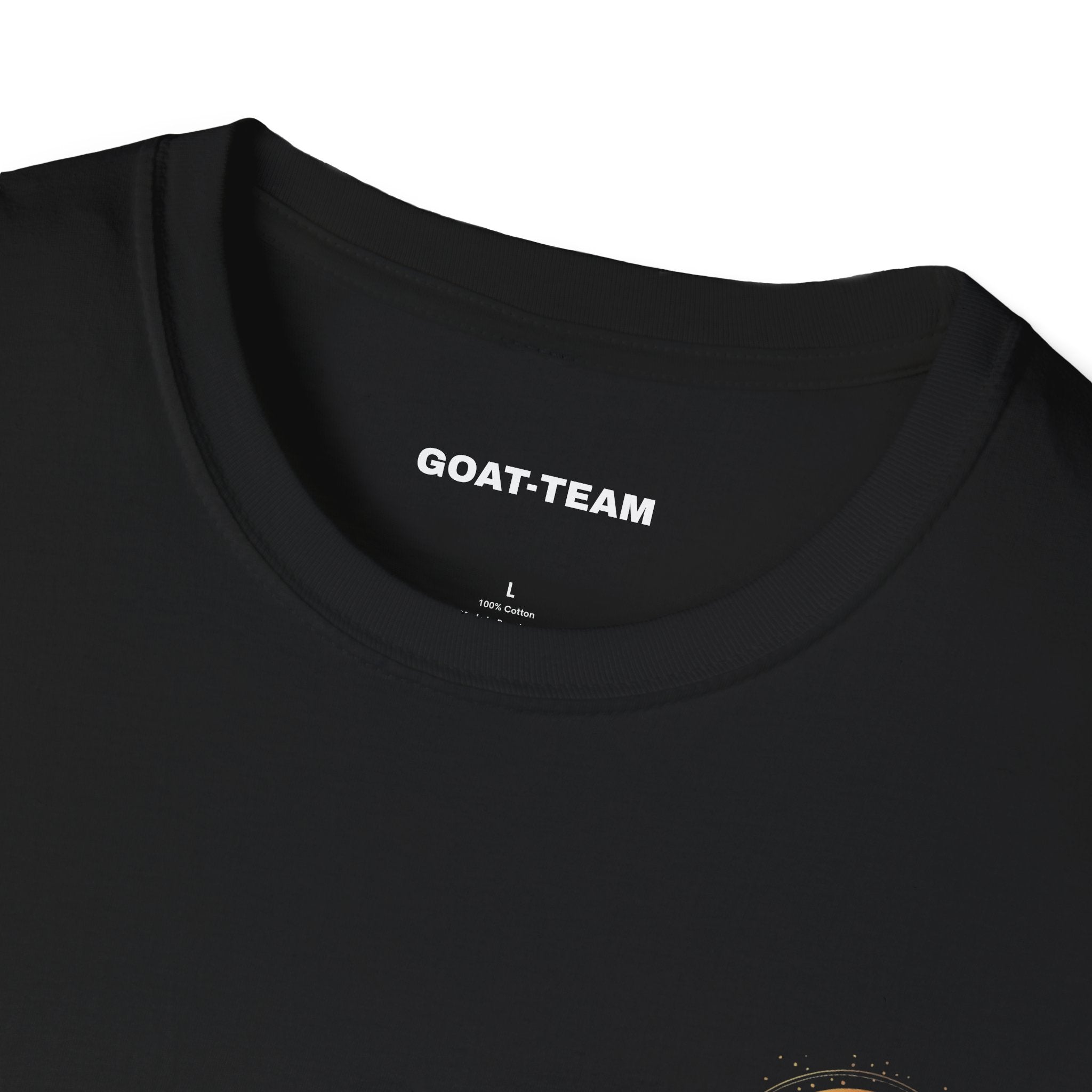 GOAT-TEAM Team Signature T-Shirt - Black Graphic Tee