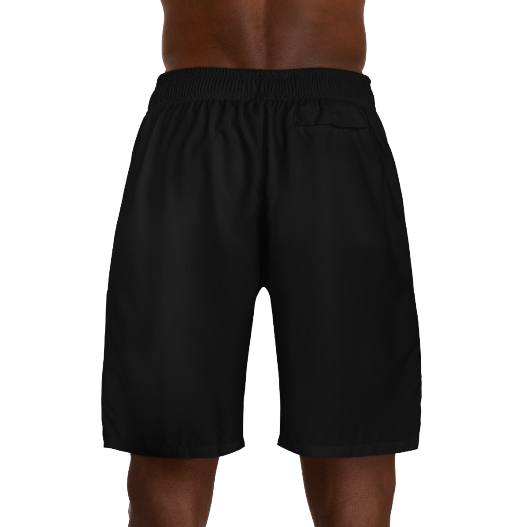 Men's Jogger Shorts — Black Athletic Casual Shorts