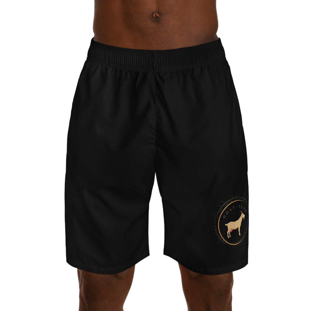 Men's Jogger Shorts — Black Athletic Casual Shorts